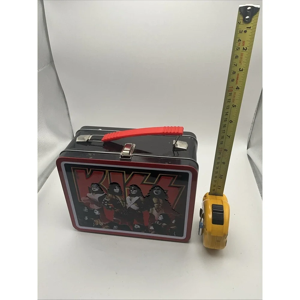 KISS Metal Lunch Box Tin Carry Case The Demon's Gene Simmons Rock Band